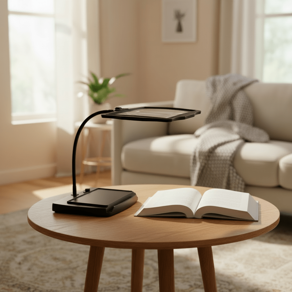 HANDWERK LUX – Tafel vergrootglas met LED voor nauwkeurig werk en duidelijke details