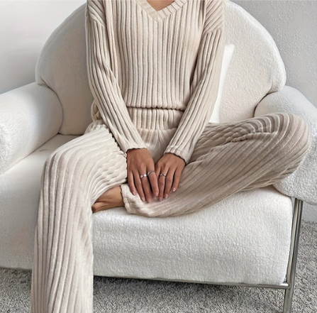 Casual Twee-delige Set voor Vrouwen | Ideaal voor Thuis en Dagelijkse Uitjes