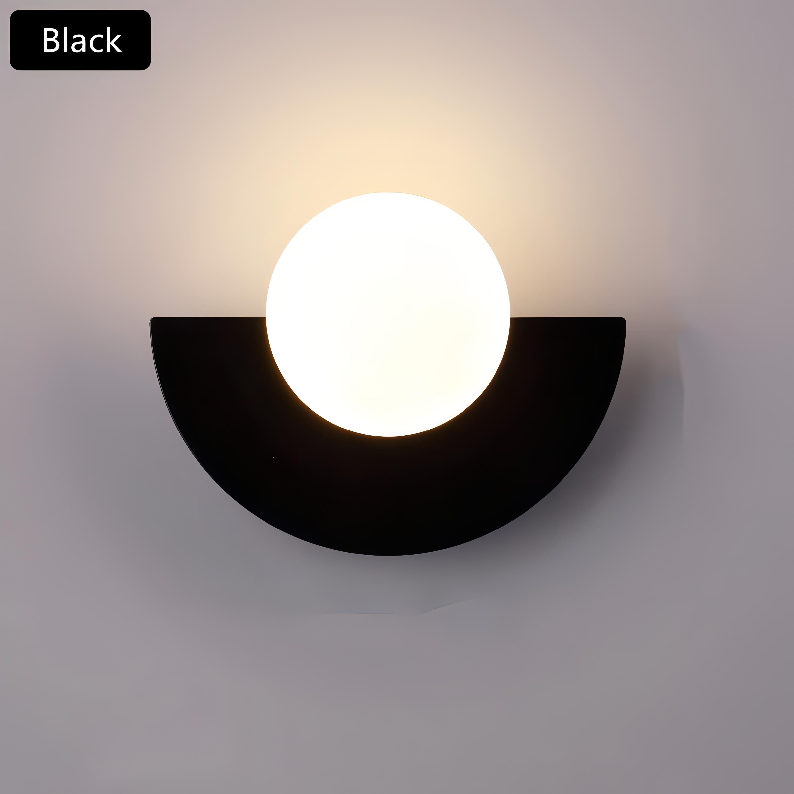 Everest - Nordic Halve Cirkel Wandlamp