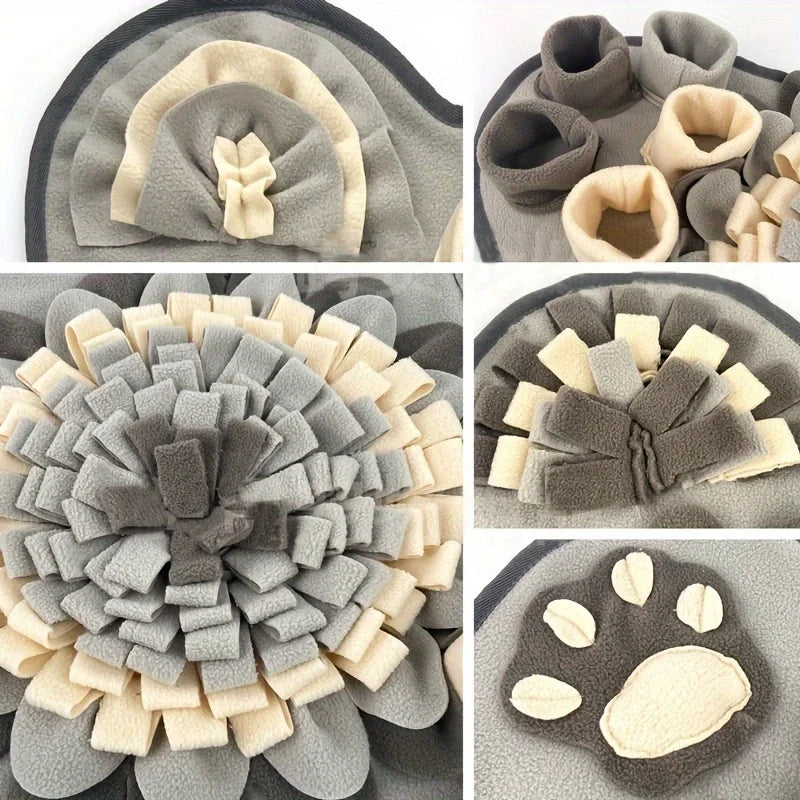 Snuffelmat voor honden | Interactief zoekspeelgoed | Antislip & Duurzaam | Zacht Fleece