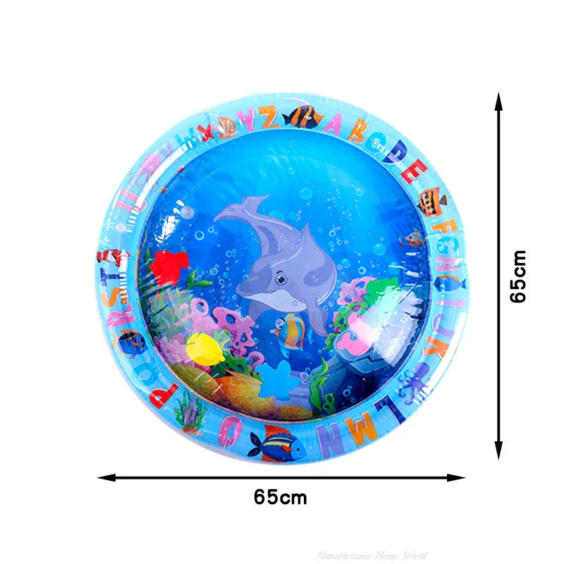 AquaPaws | Interactieve Waterspeelmat voor Katten & Honden | Koelende Zomer Speelmat | Opblaasbaar & Draagbaar | 65 cm / 100 cm