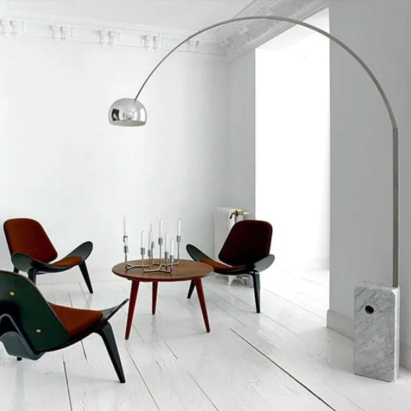 Italiaanse Arco Booglamp – Moderne Design Vloerlamp voor de Woonkamer