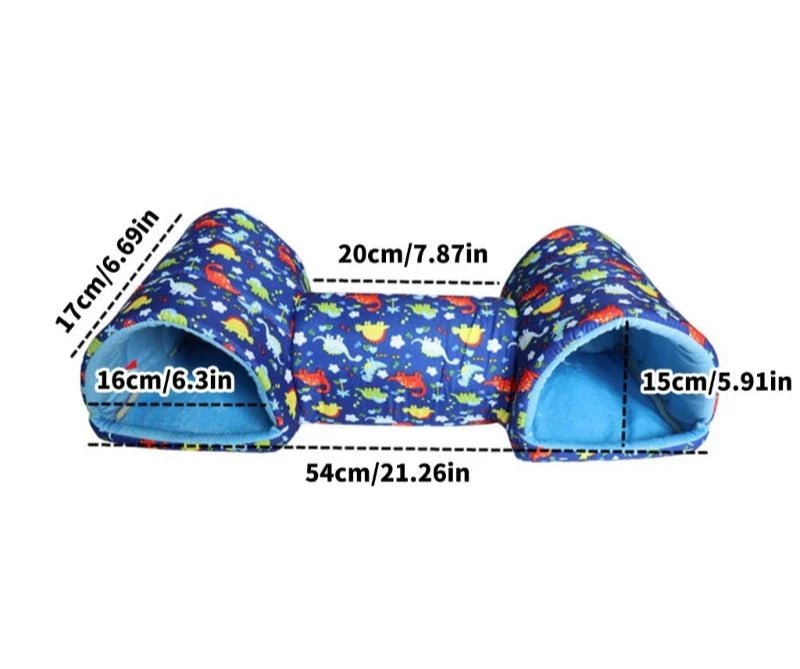 Flufz | Zacht Tunnel voor Kleine Dieren – Optimaal Comfort – Zachte Stof – Elegante Ontwerp