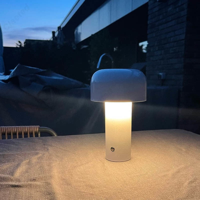 USB Oplaadbare Touch Nachttafellamp Draagbaar Woonkamer Decor