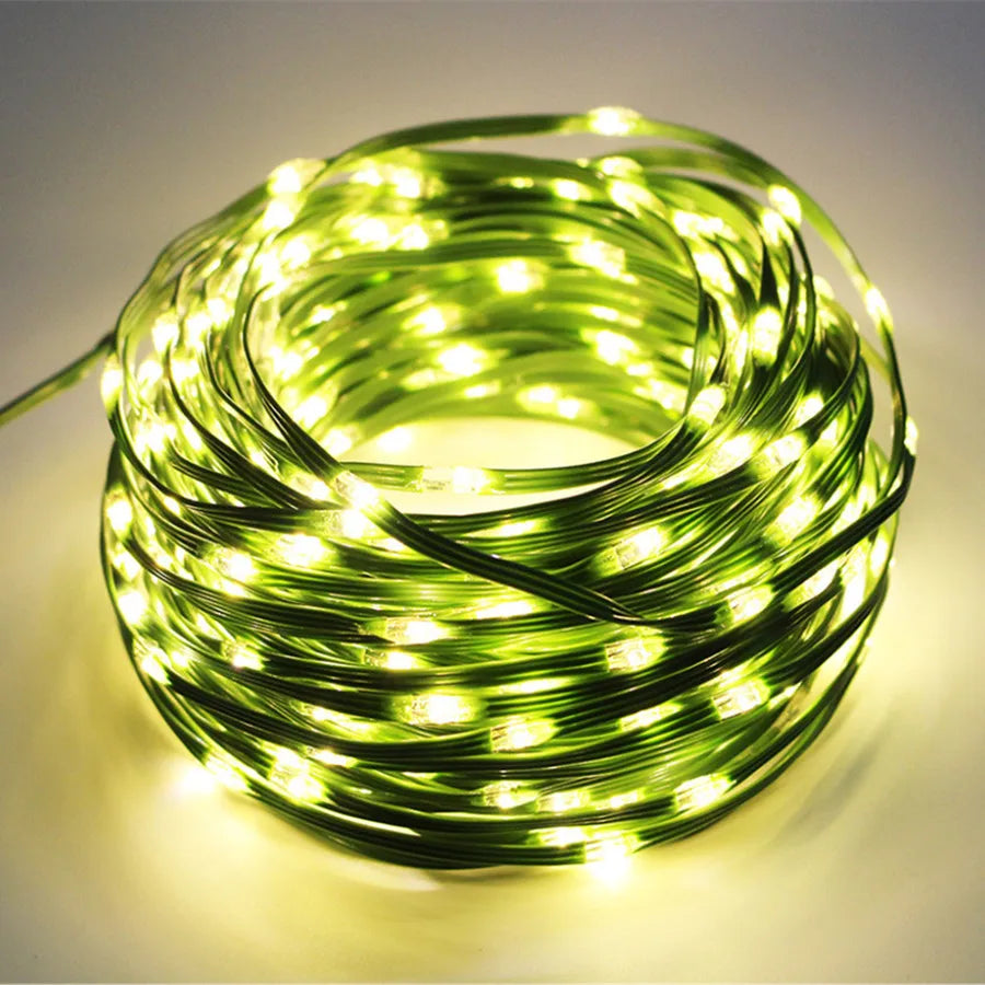 Waterdichte LED Kerstverlichting voor Buiten – Lichtslinger voor Tuin & Terras