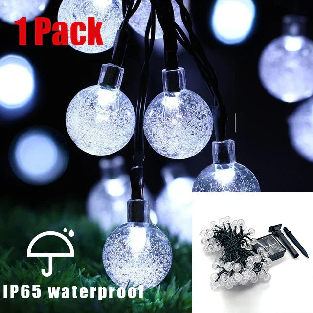 100 LED Zonne Lichterketting Buiten - Waterdicht