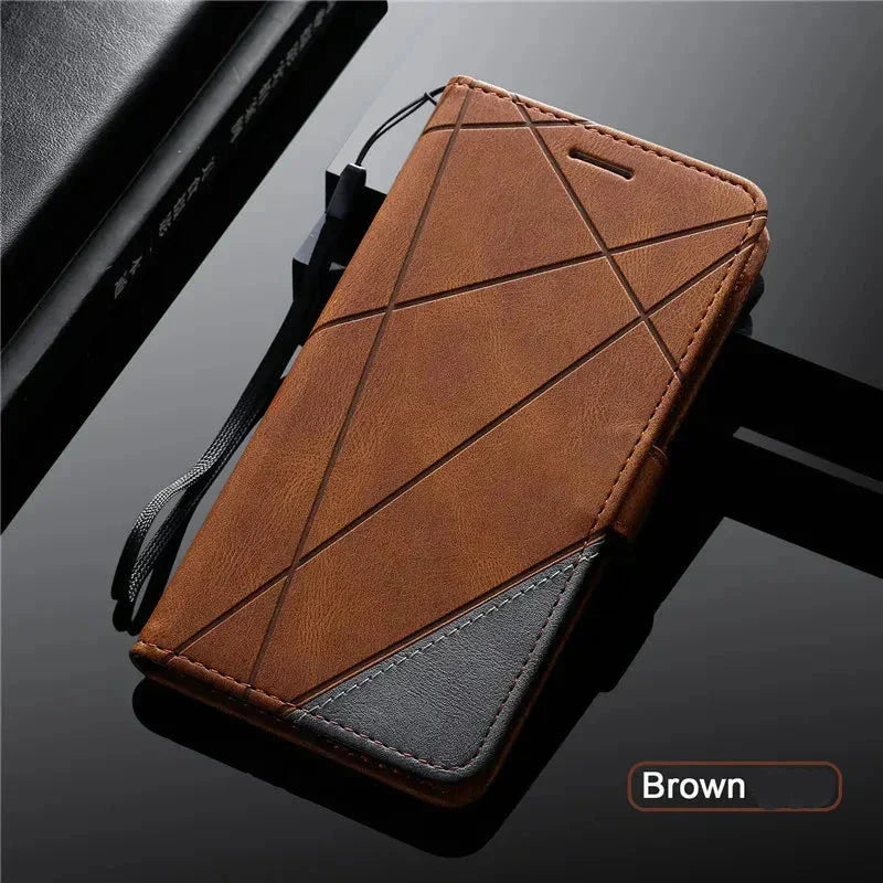 Flip Magnetisch Leren Hoesje voor Samsung Galaxy A Series