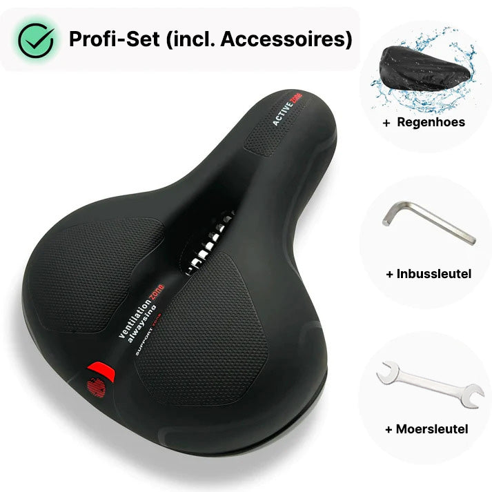 FietsComfort Pro - Ergonomisch fietszadel voor pijnvrije rijervaring