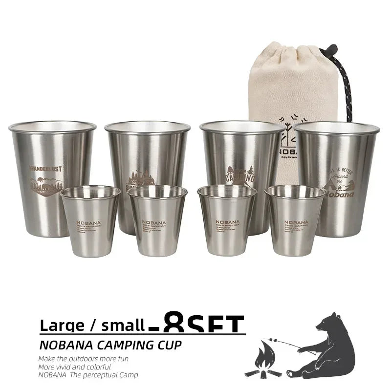 RVS Camping Bekerset – Herbruikbaar & Noodklaar