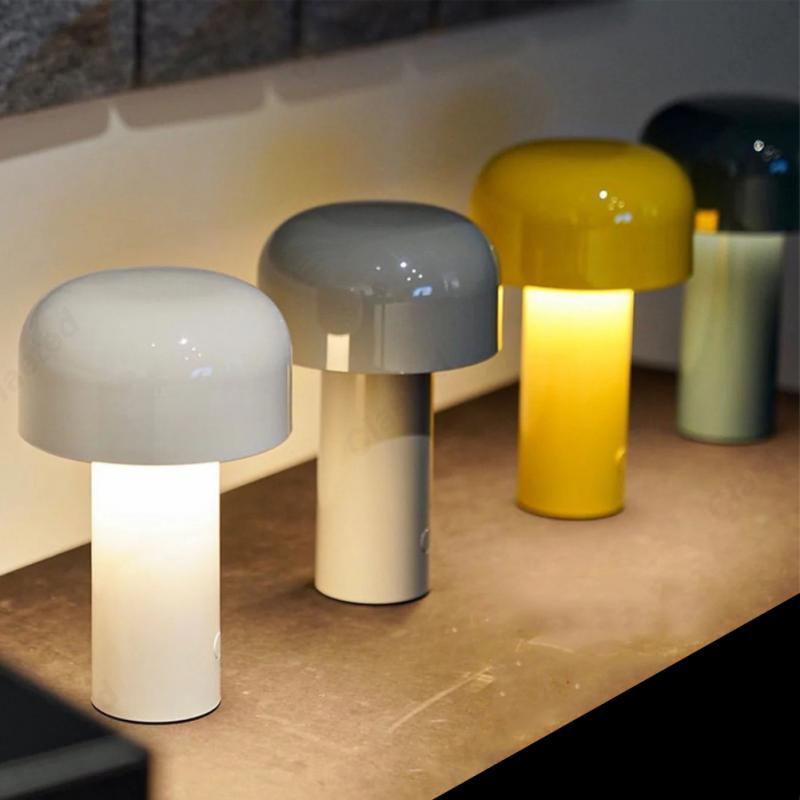 USB Oplaadbare Touch Nachttafellamp Draagbaar Woonkamer Decor