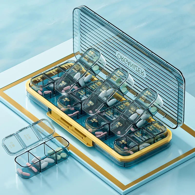 LuxaMed Medicijnen Organizer | Elegant en praktisch om uw medicijnen georganiseerd te houden