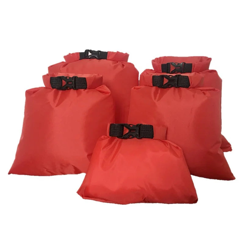 Sealon Droogzak Set | Waterdichte en zanddichte 5-delige set voor reizen en outdoor avonturen