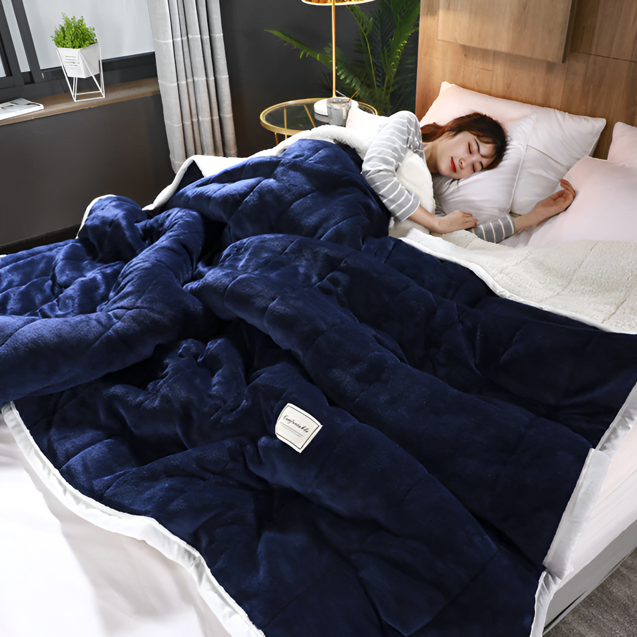 Luxe Fleece Deken Superzacht Warm en Knus Hoogwaardige Materialen