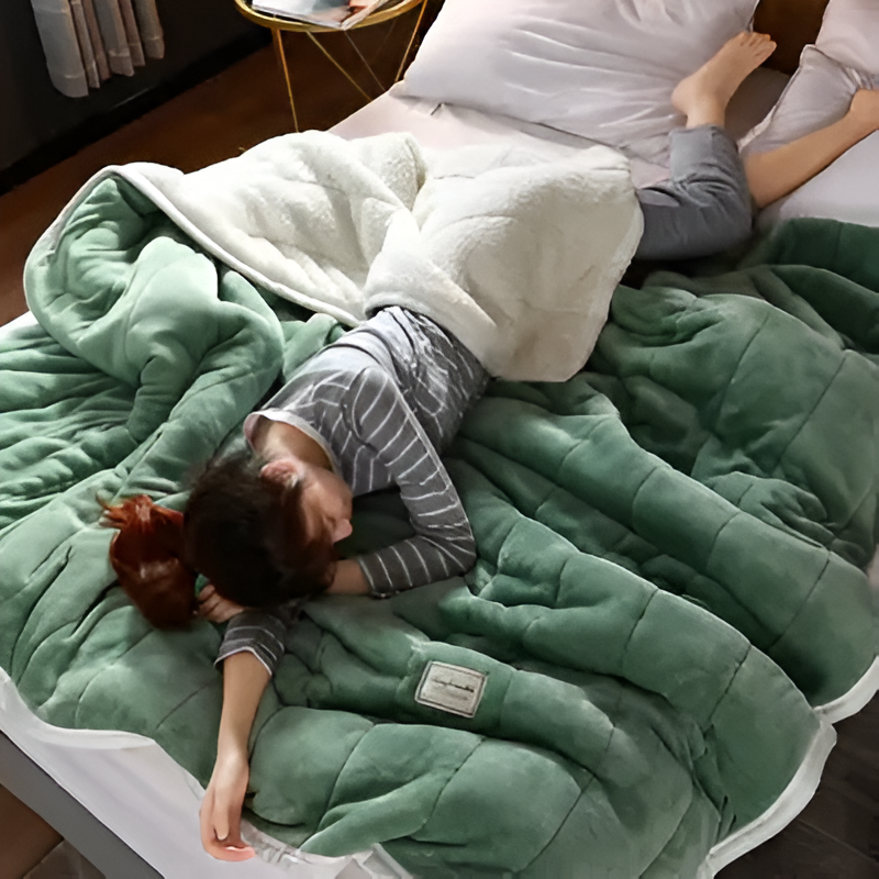 Luxe Fleece Deken Superzacht Warm en Knus Hoogwaardige Materialen
