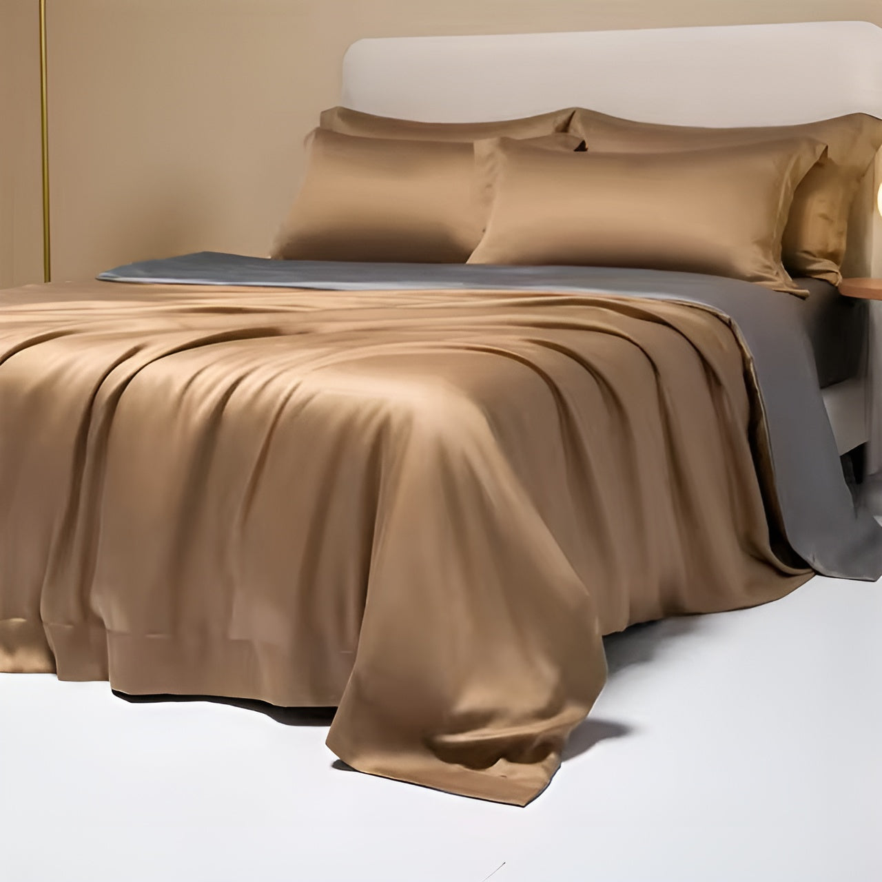 Luxueuze Bamboe Bedlinnen – Zijdezacht & Ademend