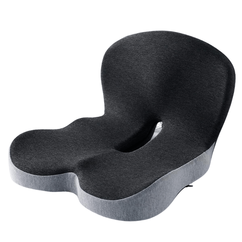Zitkussen | Ergonomisch Memory Foam Zitkussen | Drukverlagend & Antislip | ErgoComfort