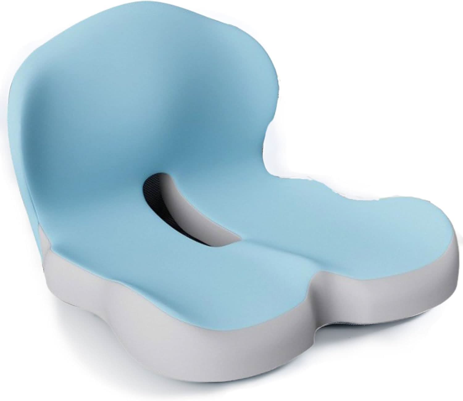Zitkussen | Ergonomisch Memory Foam Zitkussen | Drukverlagend & Antislip | ErgoComfort