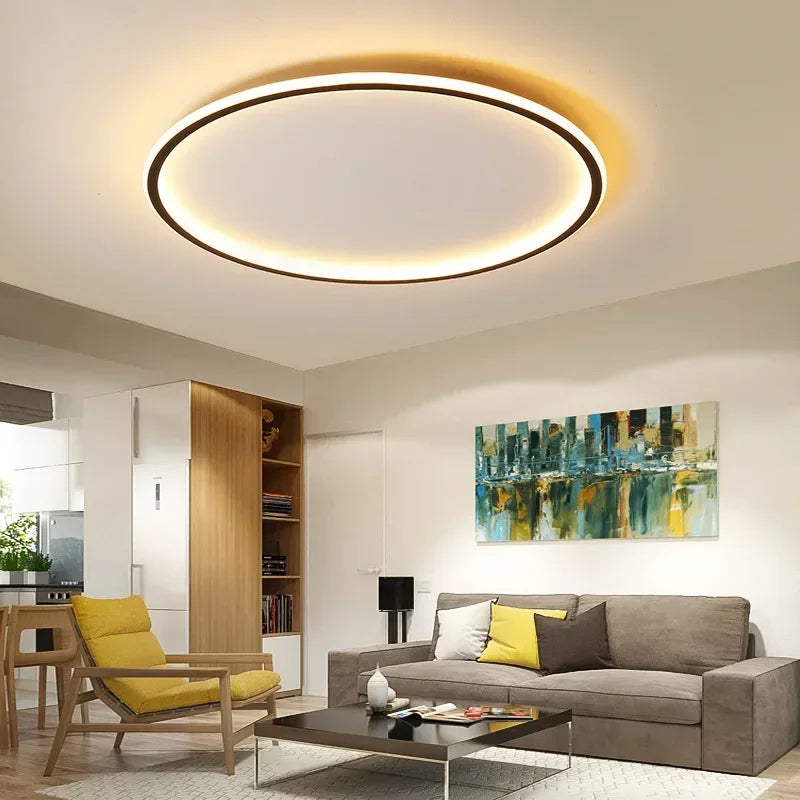Scandinavische LED Rond-Plafondlamp | 1-Licht