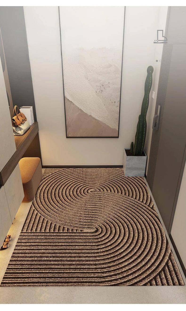 Scandinavische PVC Deurmat met Antislip-Design