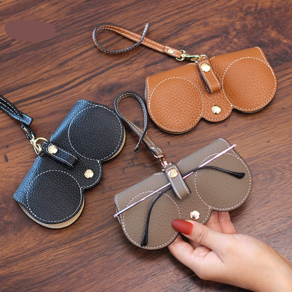 LuxuraGuard™ - Elegante Leren Brillenhoes | Stijlvolle bescherming voor uw kostbare brillen