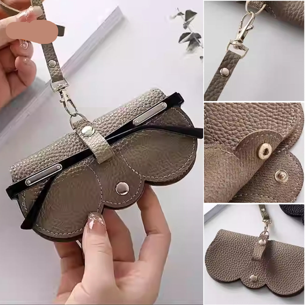 LuxuraGuard™ - Elegante Leren Brillenhoes | Stijlvolle bescherming voor uw kostbare brillen