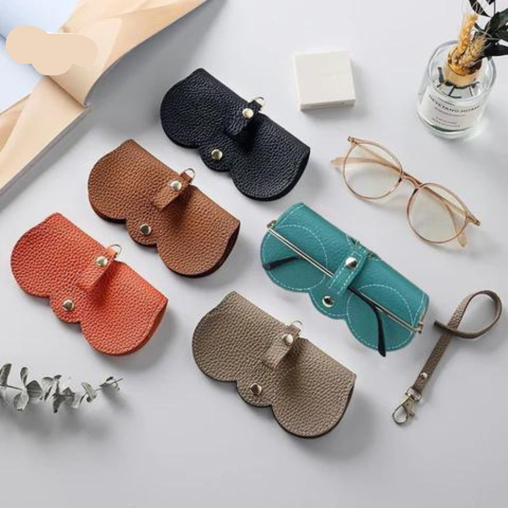 LuxuraGuard™ - Elegante Leren Brillenhoes | Stijlvolle bescherming voor uw kostbare brillen