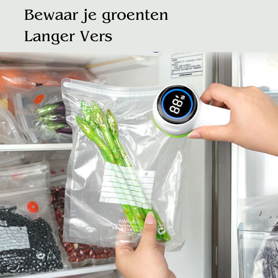 VacuSeal Elite Set | Houd het vers, sluit het goed af!