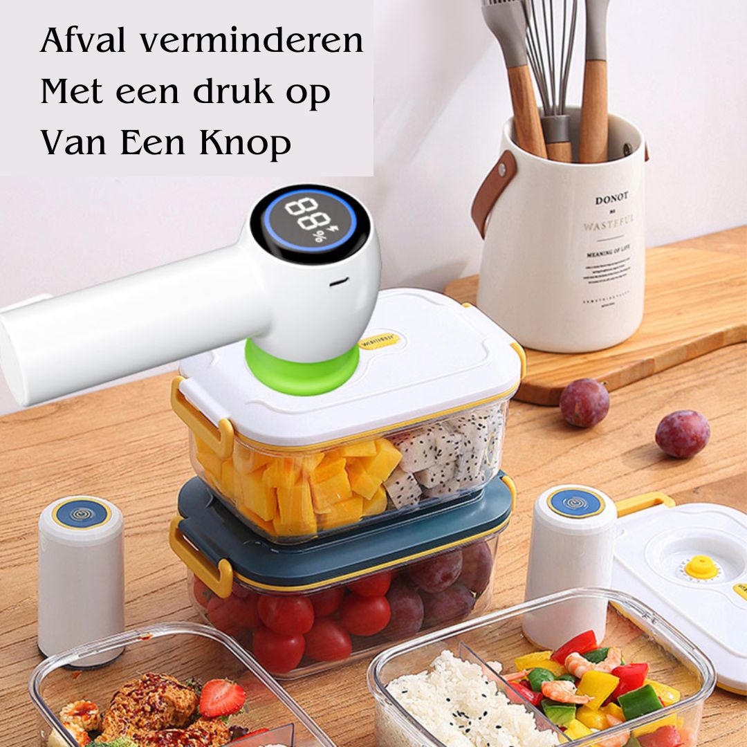VacuSeal Elite Set | Houd het vers, sluit het goed af!