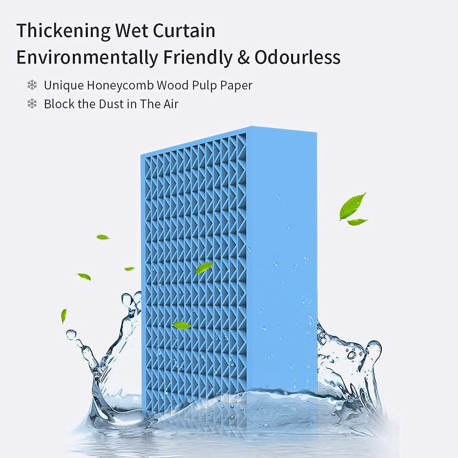 Brisiva AirCool Mini Klimagerät | 3-in-1 Koeling, Bevochtiging & Reiniging voor Thuis en Onderweg