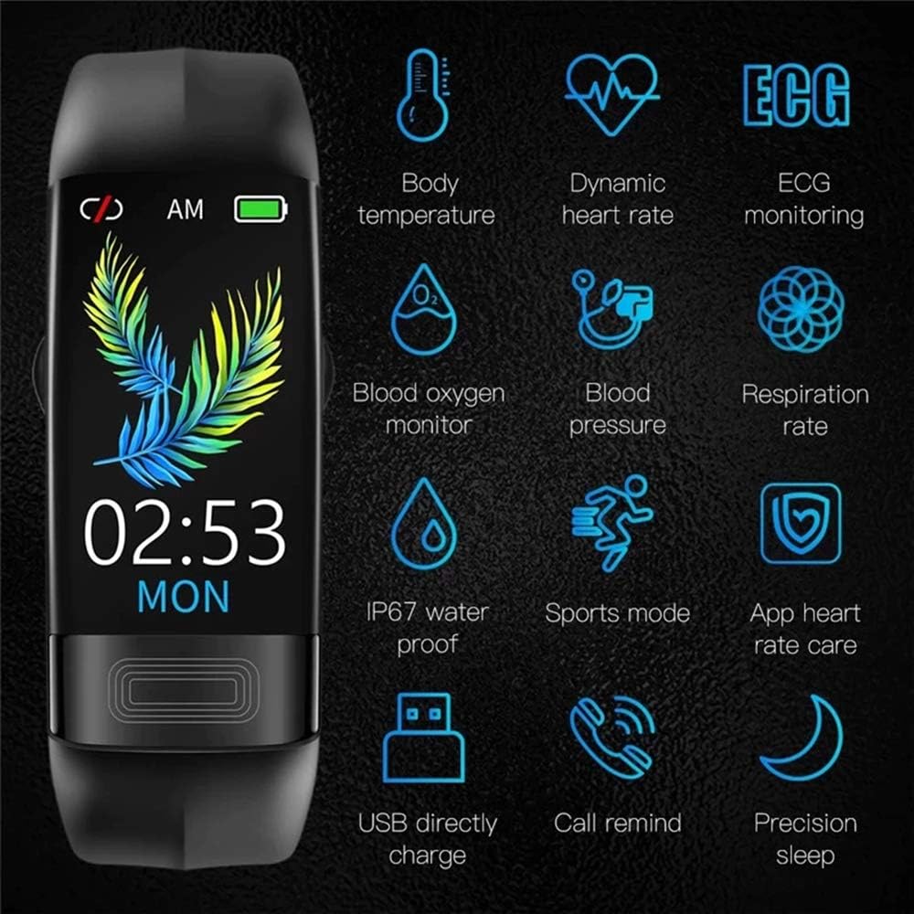 Smartwatch | Bloeddruk- en EKG-monitoring | Hartslagmeting | VitalBand