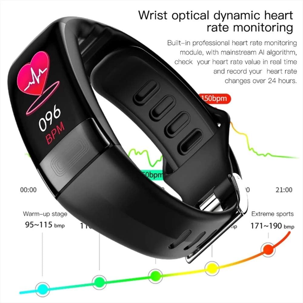 Smartwatch | Bloeddruk- en EKG-monitoring | Hartslagmeting | VitalBand