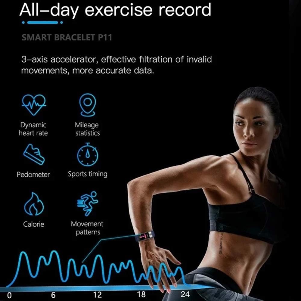 Smartwatch | Bloeddruk- en EKG-monitoring | Hartslagmeting | VitalBand
