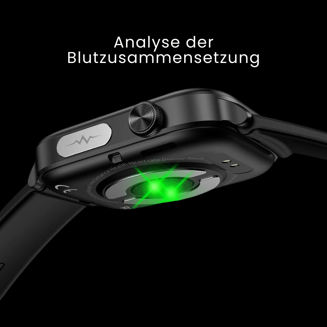Smartwatch met SOS Noodalarm & Valdetectie | Hartslag, Zuurstof en Activiteit Tracking | Bluetooth & Waterbestendig