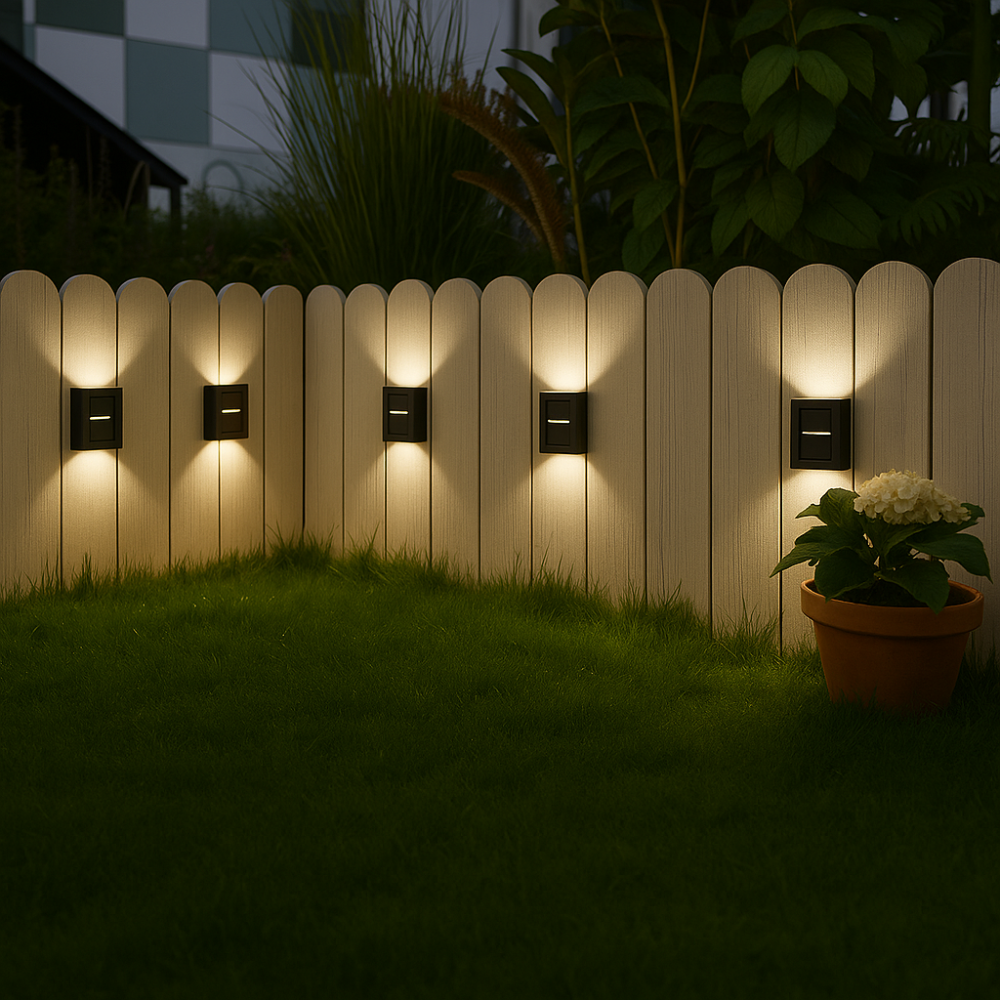SolarGlow™ LED Zonnelampen – Draadloos, Weerbestendig & Sfeervol Licht voor Buitengebieden