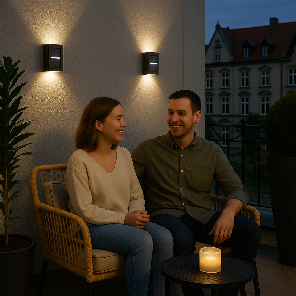 SolarGlow™ LED Zonnelampen – Draadloos, Weerbestendig & Sfeervol Licht voor Buitengebieden