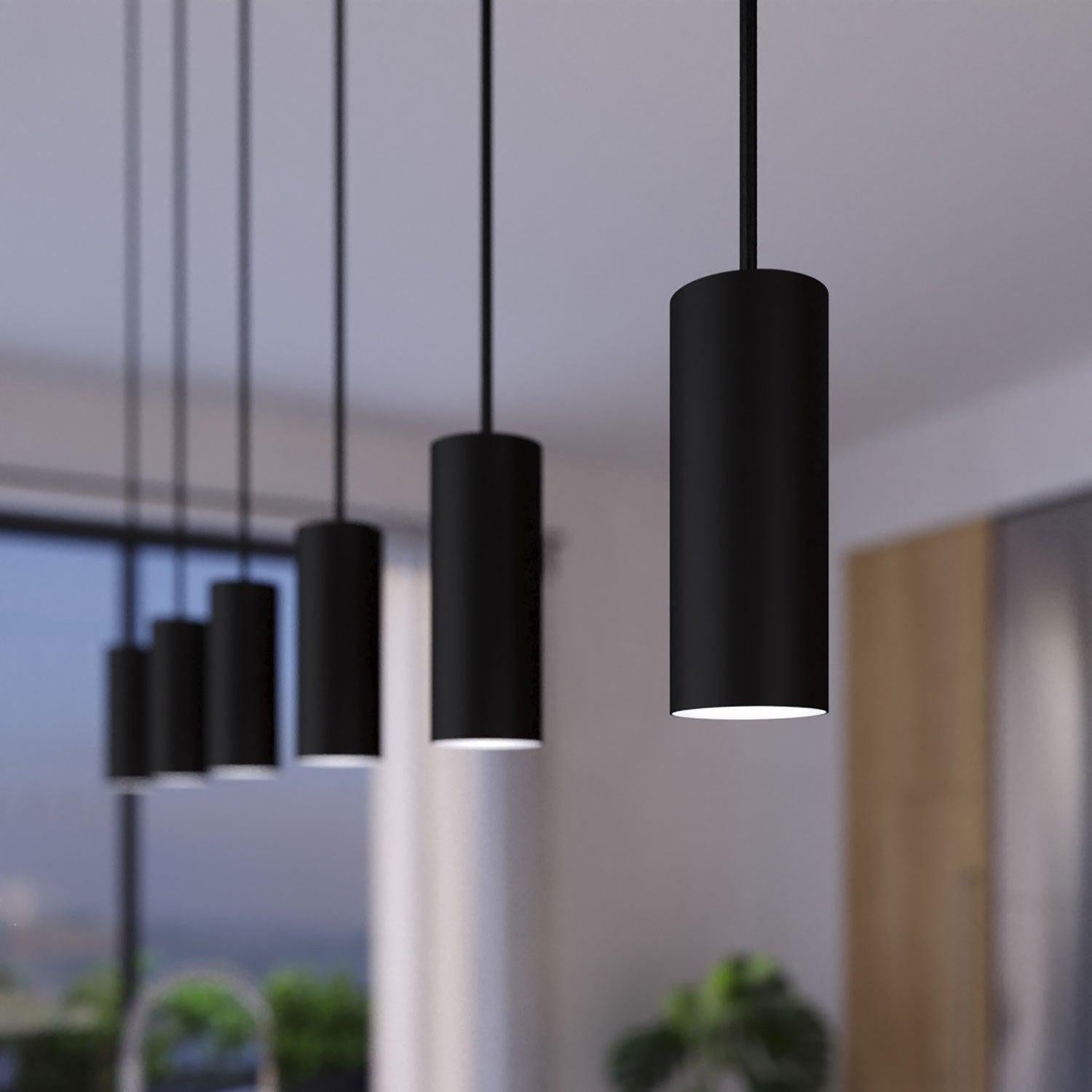 Creative Cables Tube Pendel Zwart