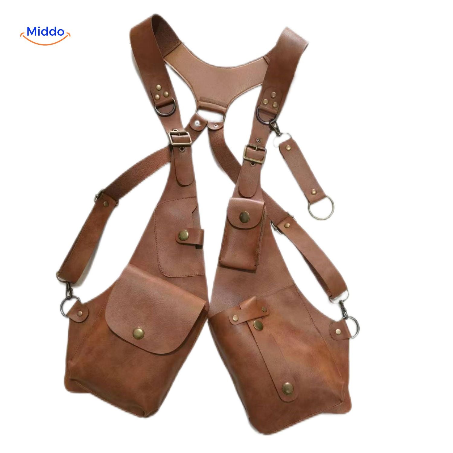 RetroGear Schouderholster | Veelzijdig leren holster voor stijlvolle opslag