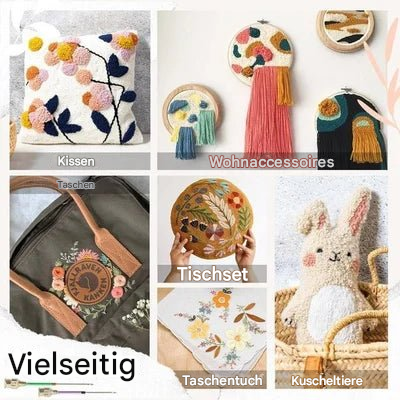 Sticknaaldset | Eenvoudig Borduren | Kleurgecodeerde Naalden | EasyStitch