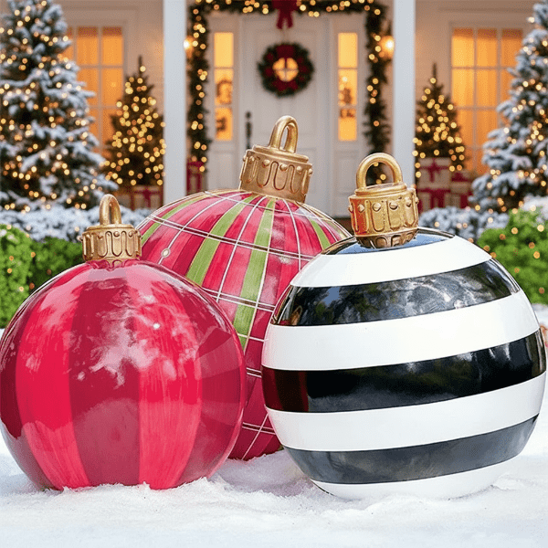 Christmas Kerstballen voor Binnen en Buiten – Decoratieve Kerstversiering