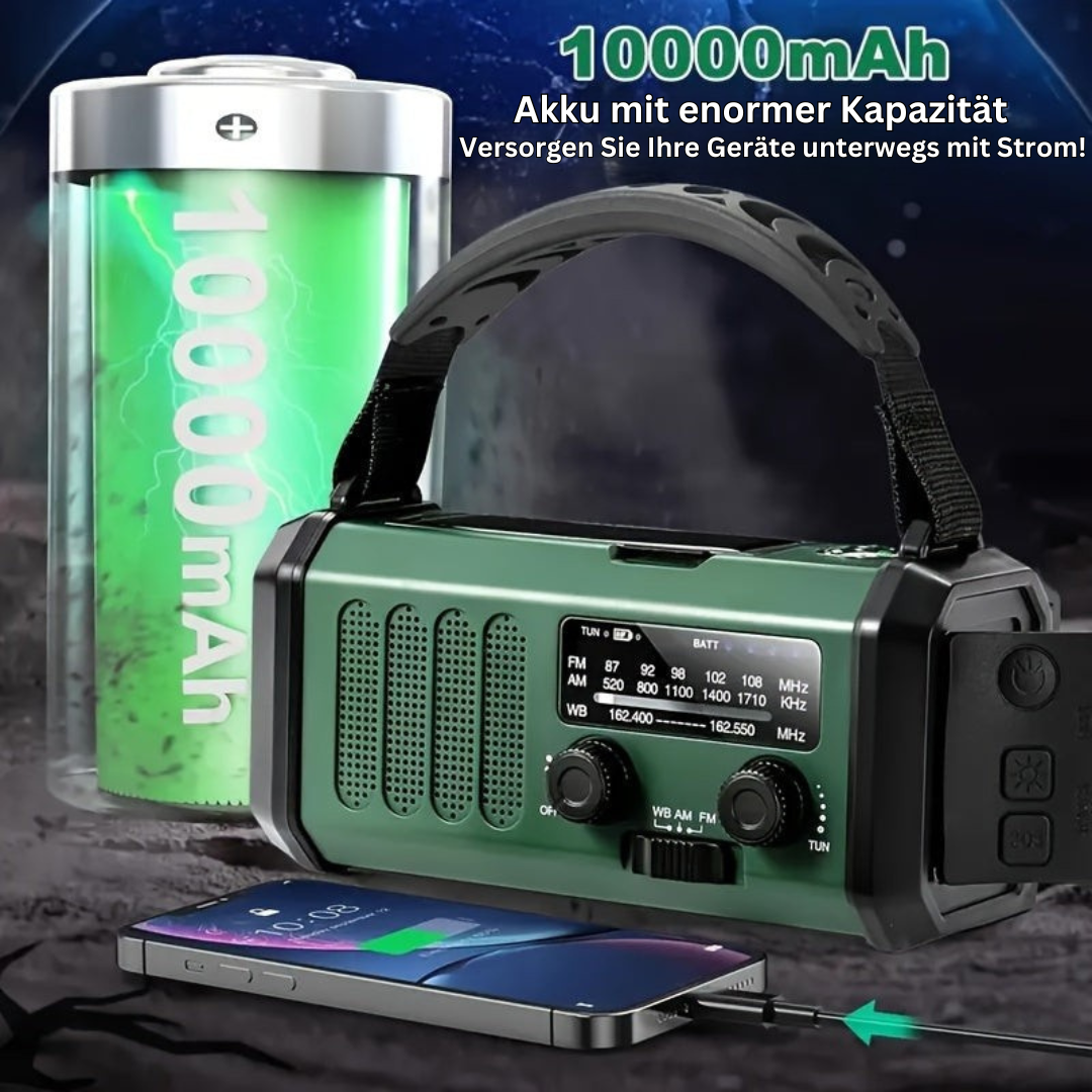 Multifunctioneel Noodradio - SurvivorPower
