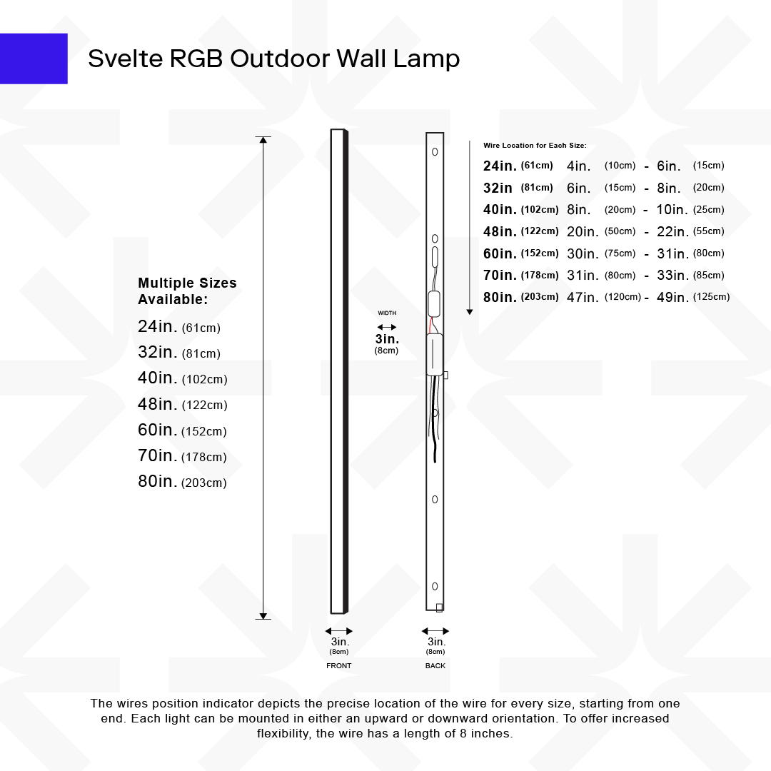Svelte RGB Buitenlamp