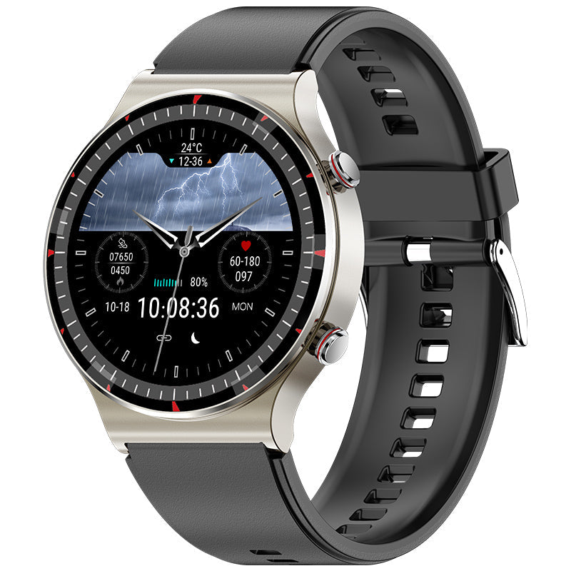 Medische EKG-Smartwatch | CFDA-gecertificeerd | 512Hz Hoogprecisie Biosensor | SpO2- & Hartslagmonitoring | AI-gebaseerde Ademhalingsanalyse | IP67 Waterdicht