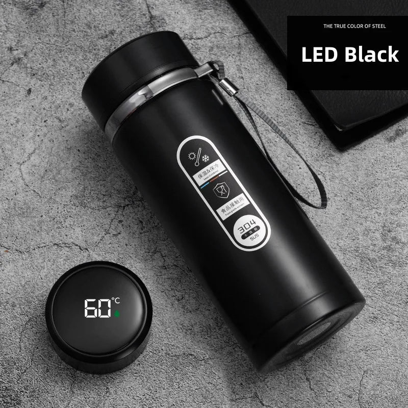 Thermosfles met LED-temperatuurdisplay – Geïsoleerde Waterfles