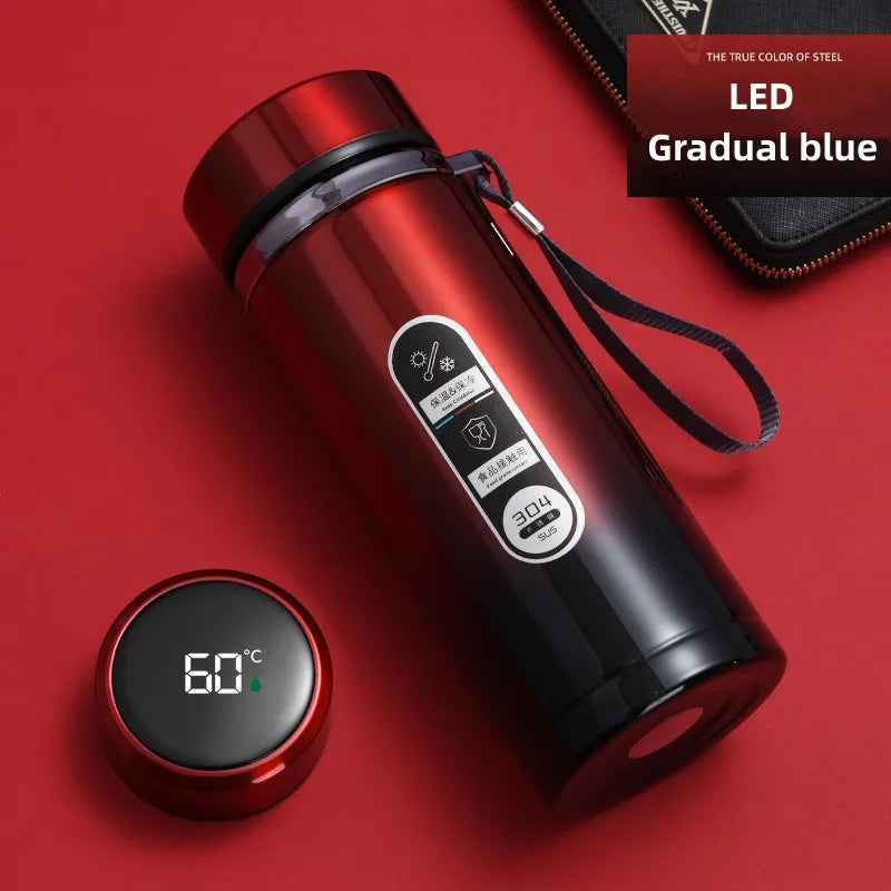 Thermosfles met LED-temperatuurdisplay – Geïsoleerde Waterfles