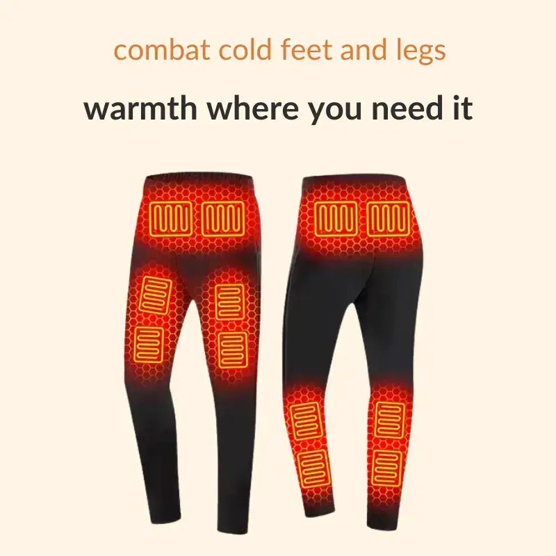 Verwarmende Onderkleding | Oplaadbare Thermo-Basislaag | Unisex