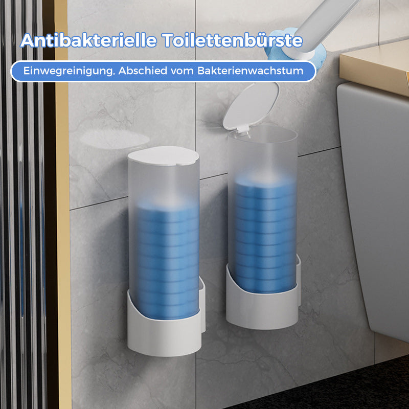 Wegwerp Toilettenborstel | Antibacterieel | Hygiënische Sponskoppen | CleanClick