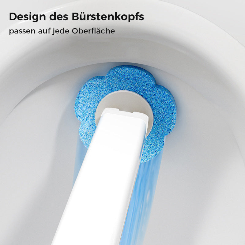 Wc-borstel Wegwerp | Antibacterieel | Hygiënische Sponskoppen | CleanClick