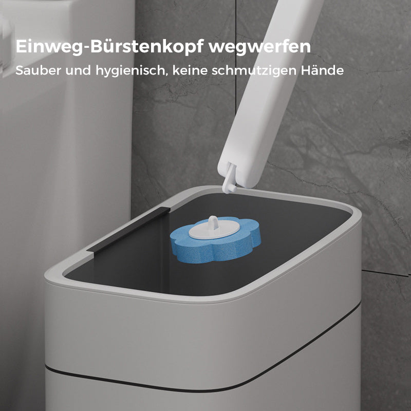 Wc-borstel Wegwerp | Antibacterieel | Hygiënische Sponskoppen | CleanClick