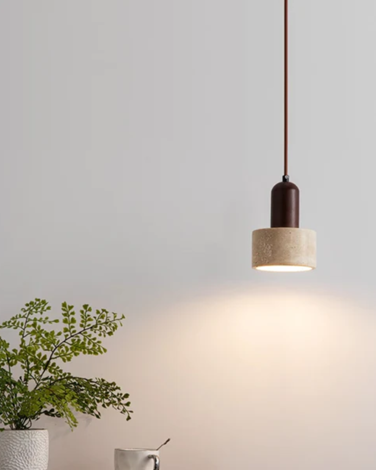De Travertijn Hanglamp