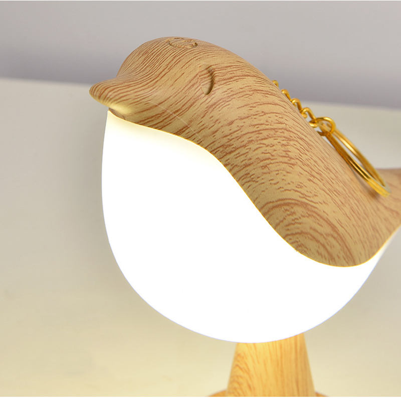 TwiLightBird | Oplaadbaar LED-nachtlampje met aanraakfunctie en creatief vogelontwerp
